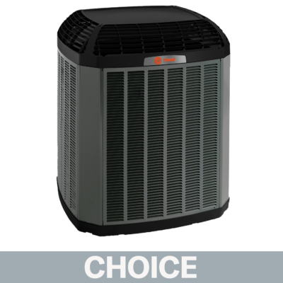 Single-stage Trane air conditioner
